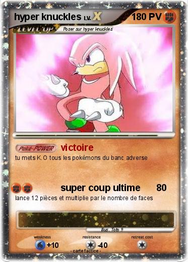 Pokemon hyper knuckles