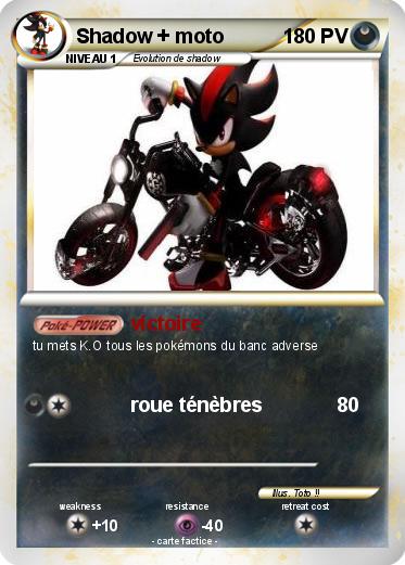 Pokemon Shadow + moto