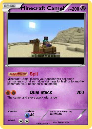Pokemon Minecraft Camel