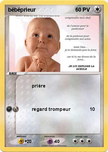 Pokemon bébéprieur
