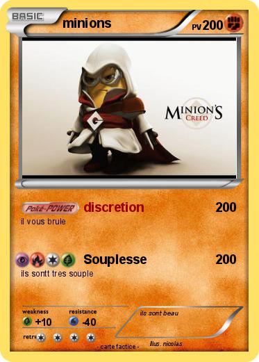 Pokemon minions