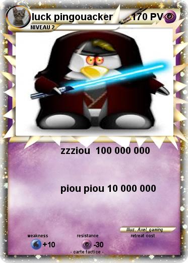 Pokemon luck pingouacker