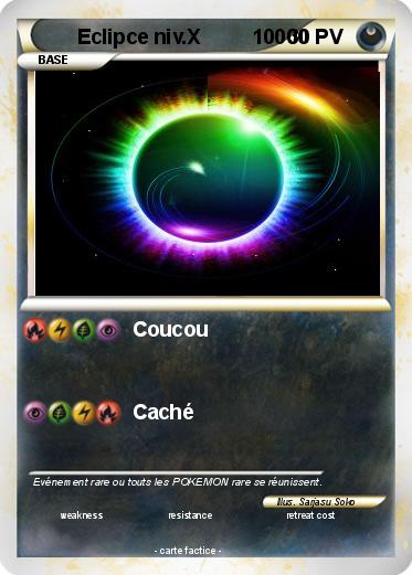 Pokemon Eclipce niv.X         10000