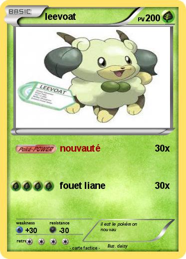 Pokemon leevoat