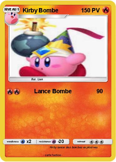 Pokemon Kirby Bombe