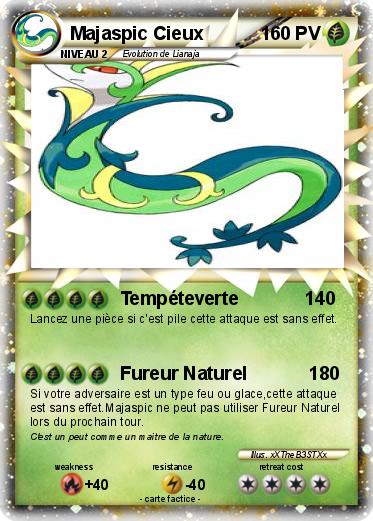Pokemon Majaspic Cieux