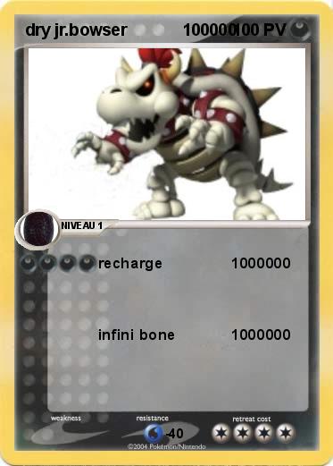 Pokemon dry jr.bowser            100000