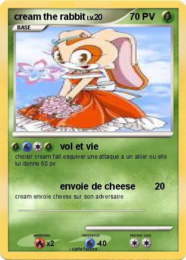 Pokemon cream the rabbit