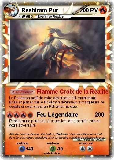 Pokemon Reshiram Pur