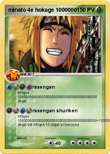 Pokemon minato 4e hokage 1000000