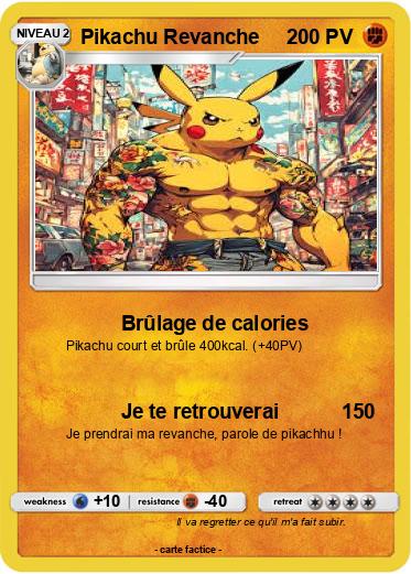 Pokemon Pikachu Revanche