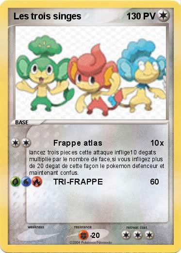 Pokemon Les trois singes