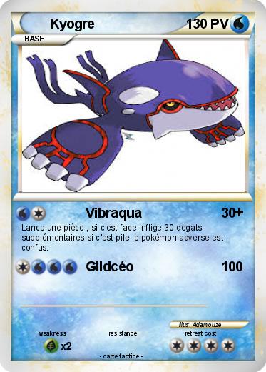 Pokemon Kyogre