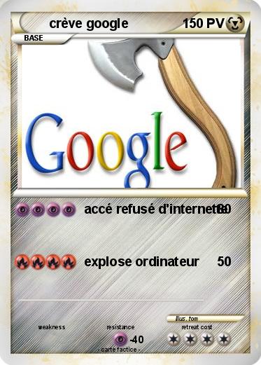 Pokemon crève google