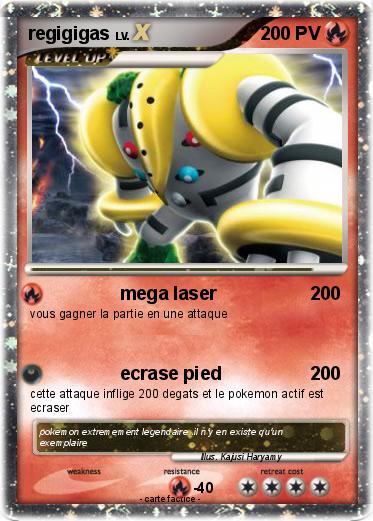 Pokemon regigigas