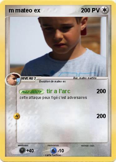 Pokemon m mateo ex