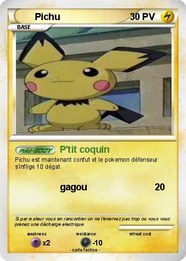 Pokemon Pichu