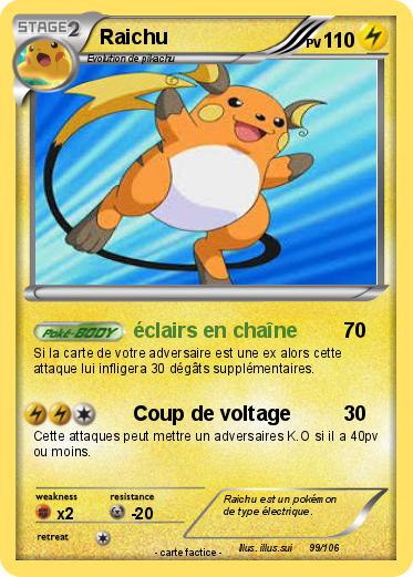 Pokemon Raichu