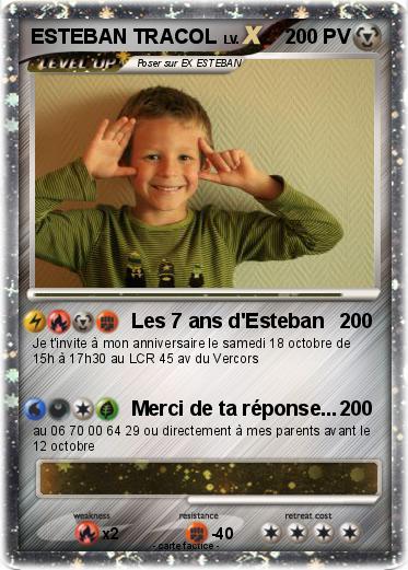 Pokemon ESTEBAN TRACOL