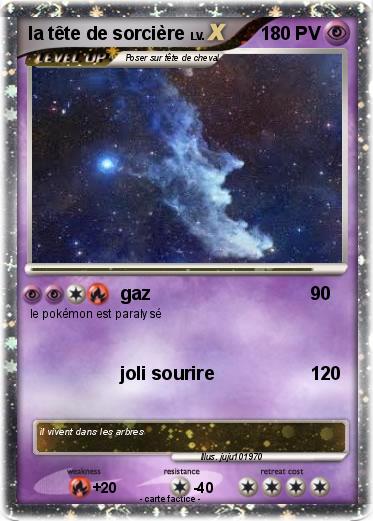 Pokemon la tête de sorcière