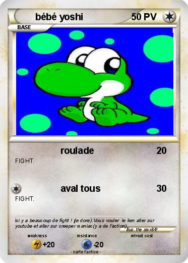 Pokemon bébé yoshi