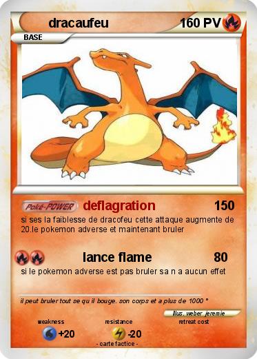 Pokemon dracaufeu