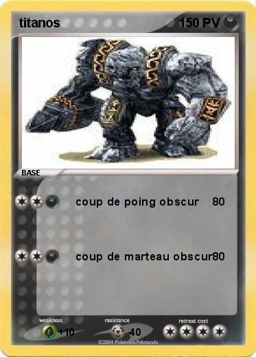 Pokemon titanos