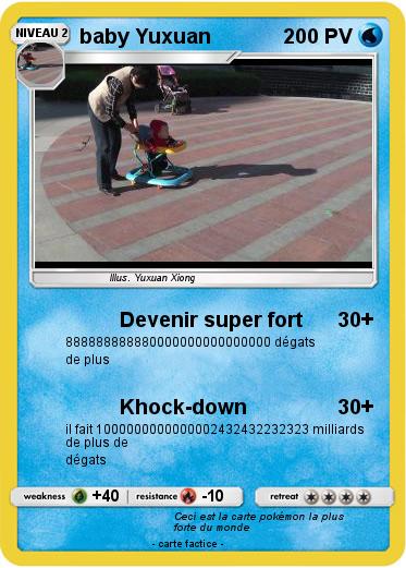 Pokemon baby Yuxuan