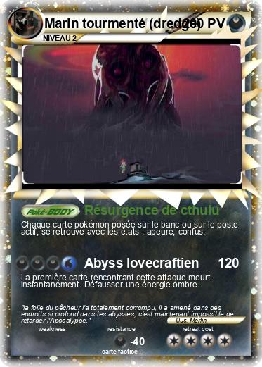 Pokemon Marin tourmenté (dredge)