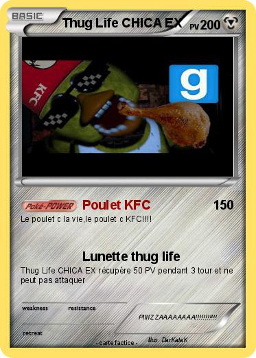 Pokemon Thug Life CHICA EX