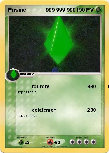 Pokemon Prisme             999 999 999