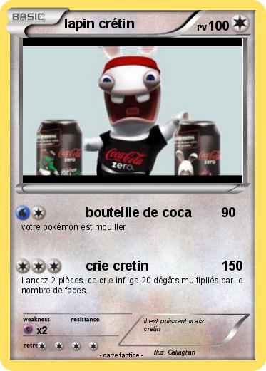 Pokemon lapin crétin