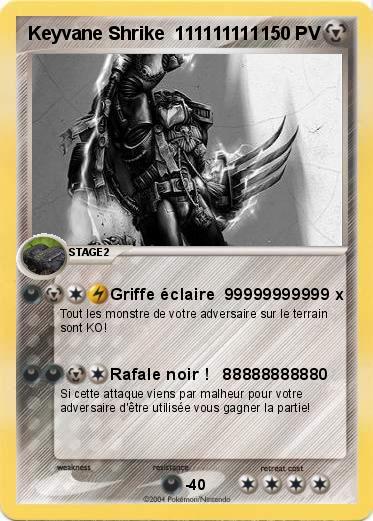 Pokemon Keyvane Shrike  111111111