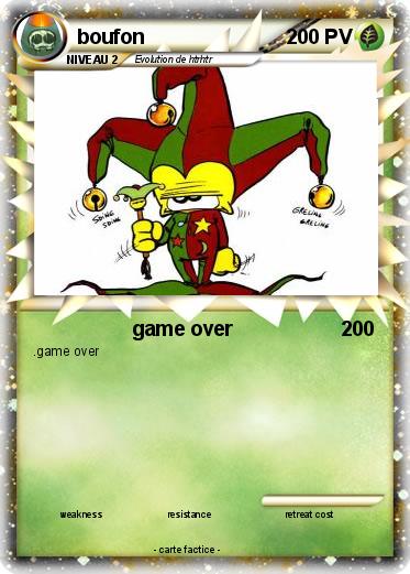 Pokemon boufon