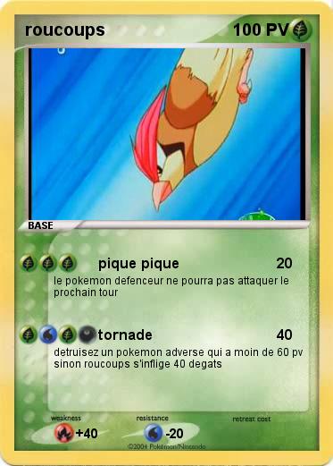 Pokemon roucoups