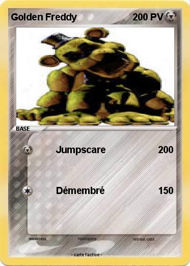 Pokemon Golden Freddy