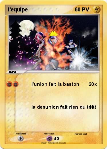 Pokemon l'equipe