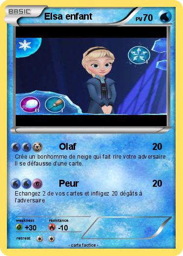 Pokemon Elsa enfant