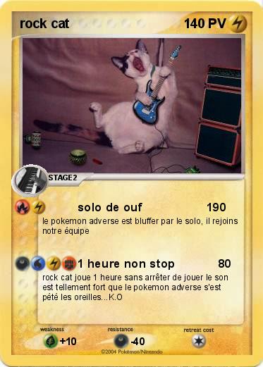 Pokemon rock cat 