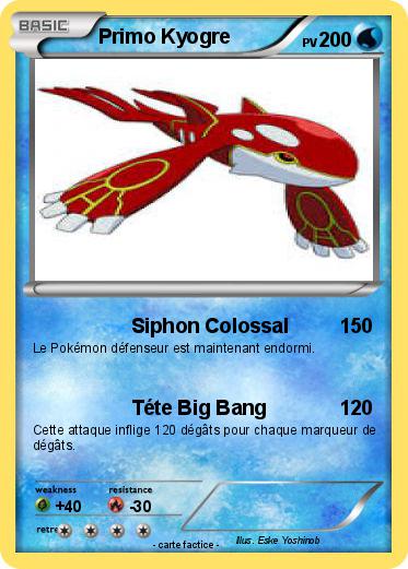 Pokemon Primo Kyogre