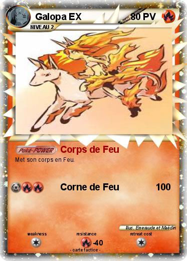Pokemon Galopa EX