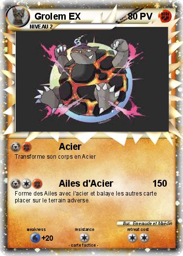 Pokemon Grolem EX