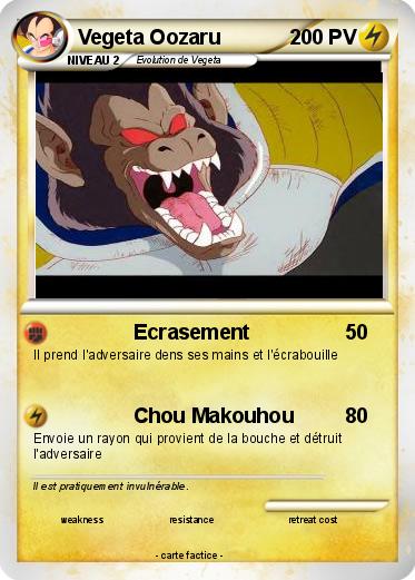 Pokemon Vegeta Oozaru