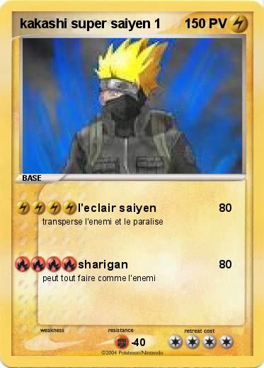 Pokemon kakashi super saiyen 1