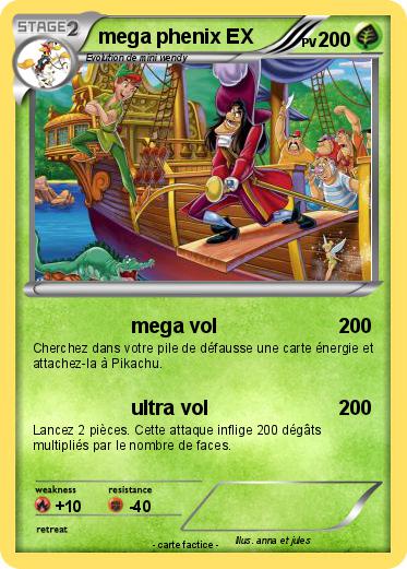 Pokemon mega phenix EX