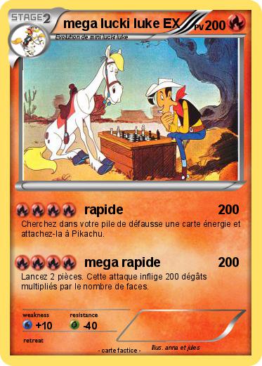 Pokemon mega lucki luke EX