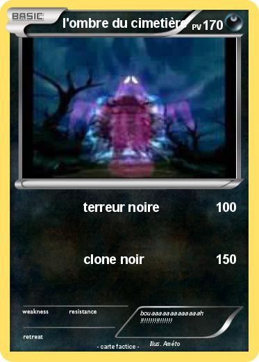 Pokemon l'ombre du cimetière