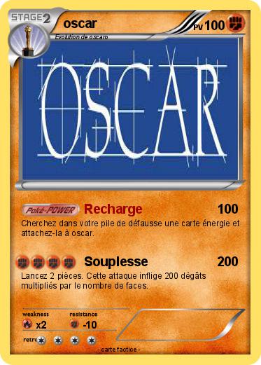 Pokemon oscar