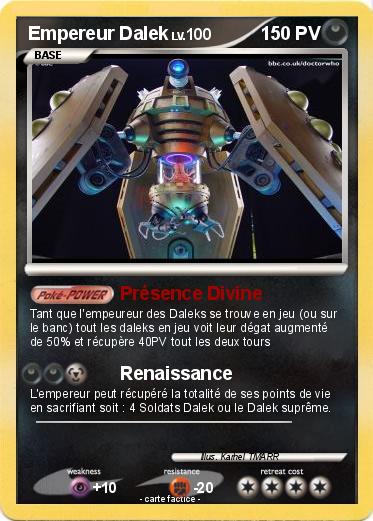 Pokemon Empereur Dalek