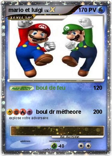 Pokemon mario et luigi